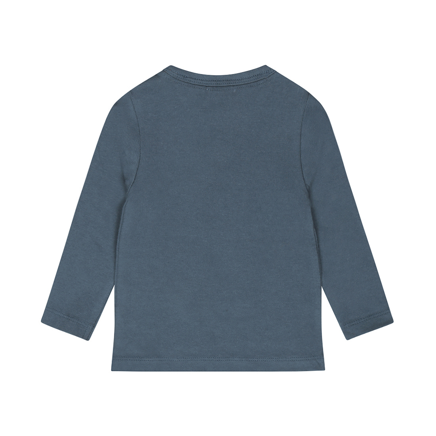 ベビー キッズ 男の子 長袖Tシャツ ロンT アニマルプリント しろくま ネイビー ブルーグレー 保育園着 入園準備 保育園 幼稚園 90 100 110