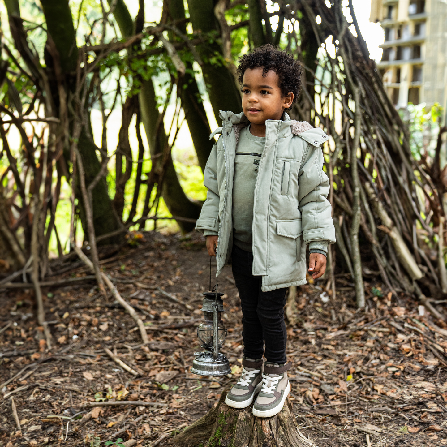 Sweater with crewneck