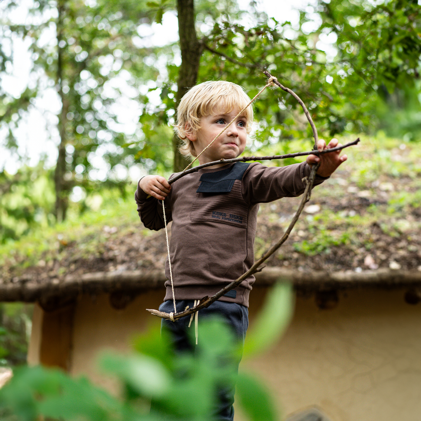 Sweater with crewneck