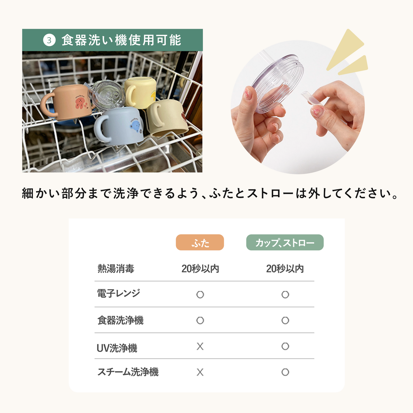 ストローマグ 漏れない DONO&DONO シリコンストローマグ