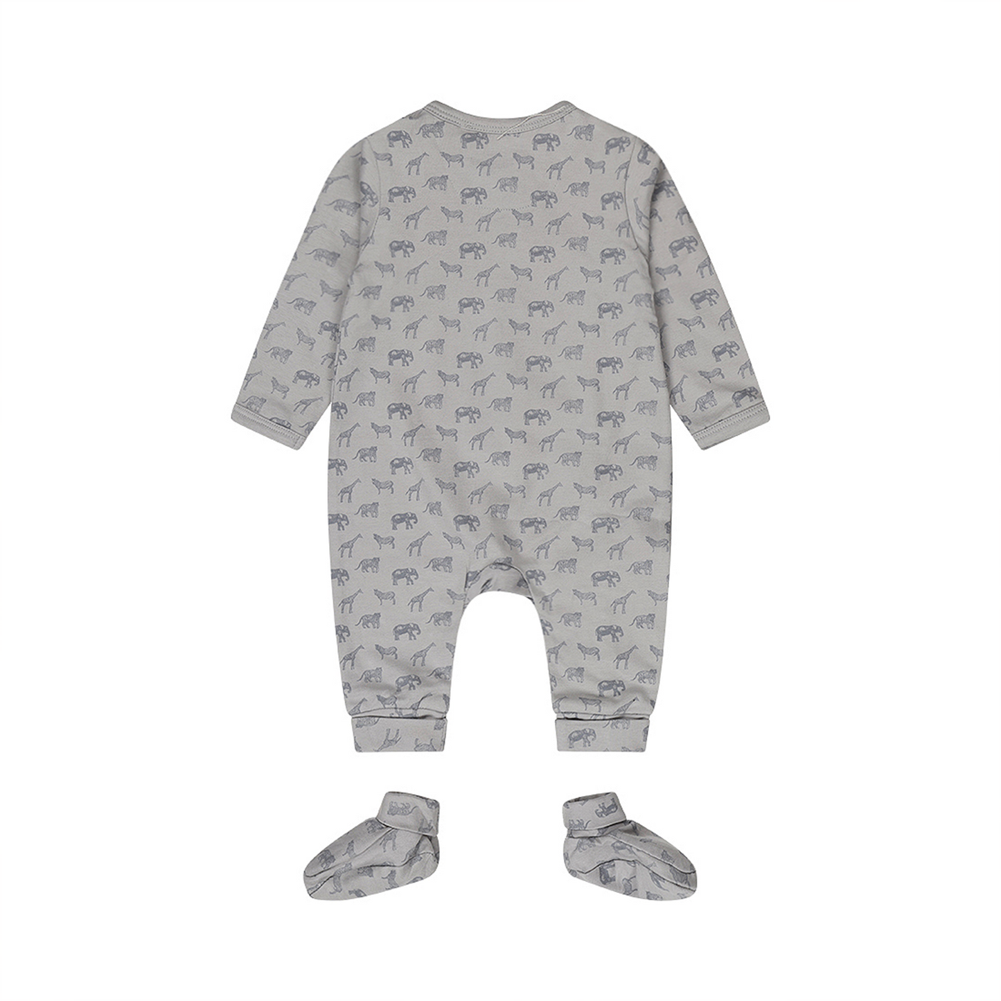 ベビー服 ロンパース ワンピース ベビーブーツ付き 赤ちゃん GOTS認証オーガニックコットン Dirkje 出産準備 出産祝い