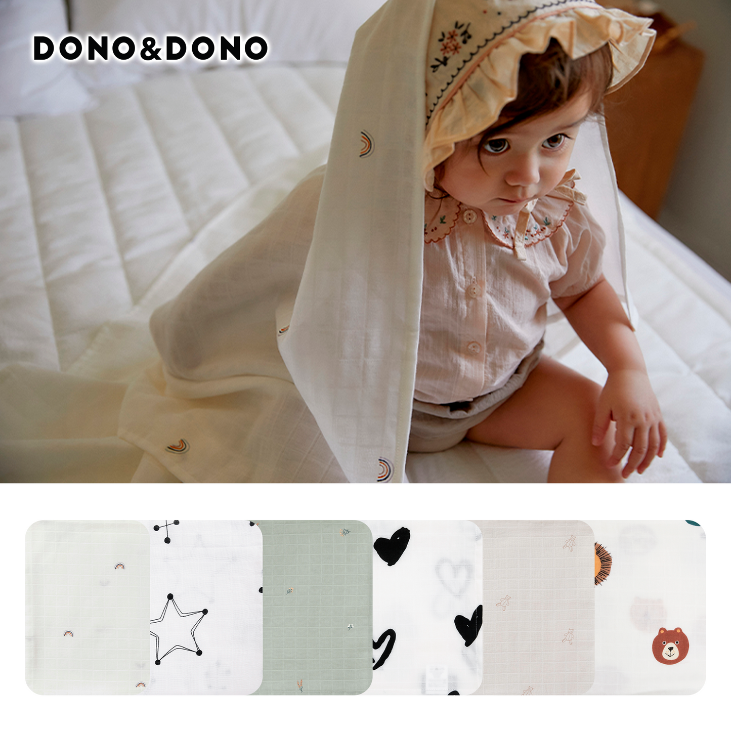 DONODONO cotton blanket