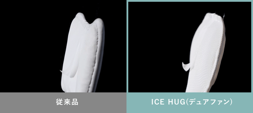 ICE HUG デュアルファンクールシート アイスジェルパック 2個付き