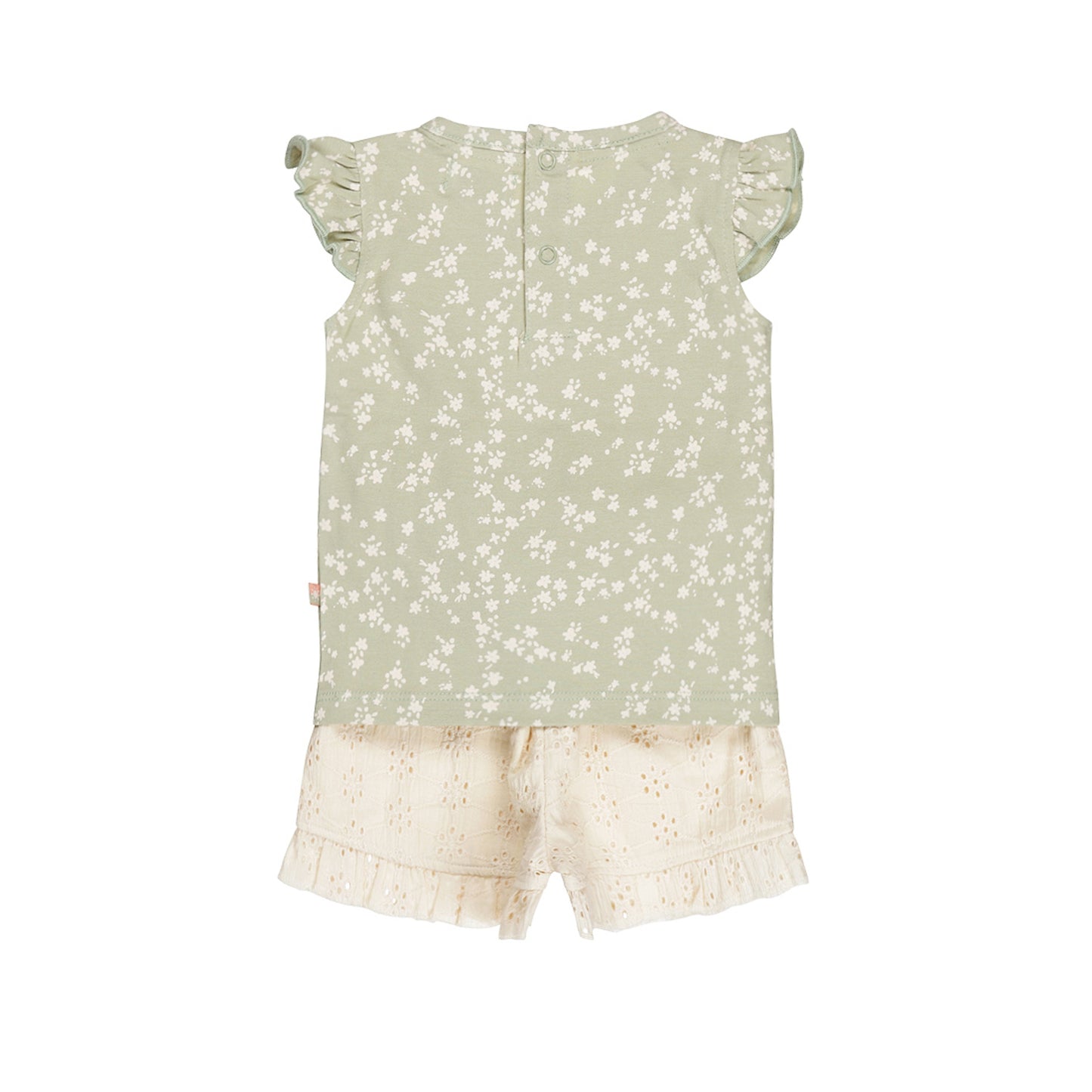 ベビー服セット 2 pce babysuit ss (Dusty green)