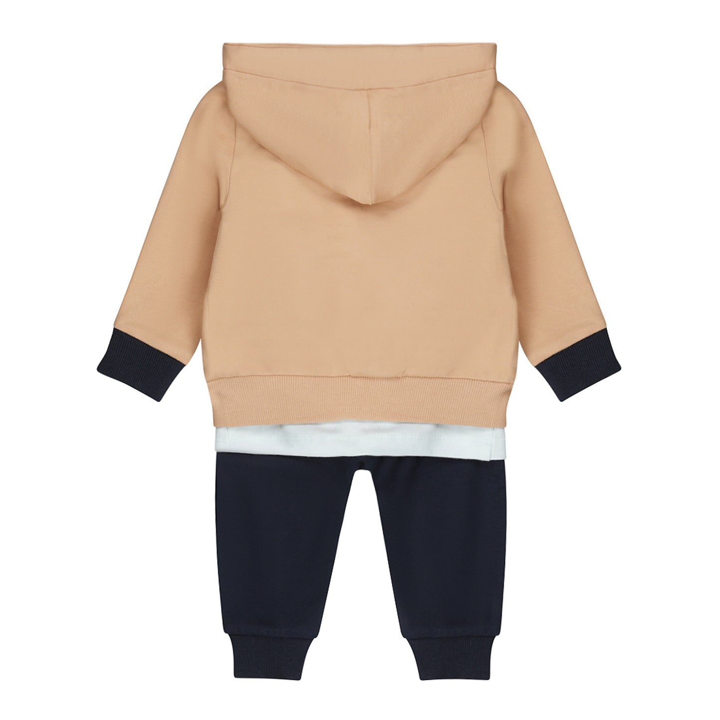 ベビー服セット 3 pce babysuit (Brown)