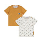 T-shirt ss 2-pack (Camel)