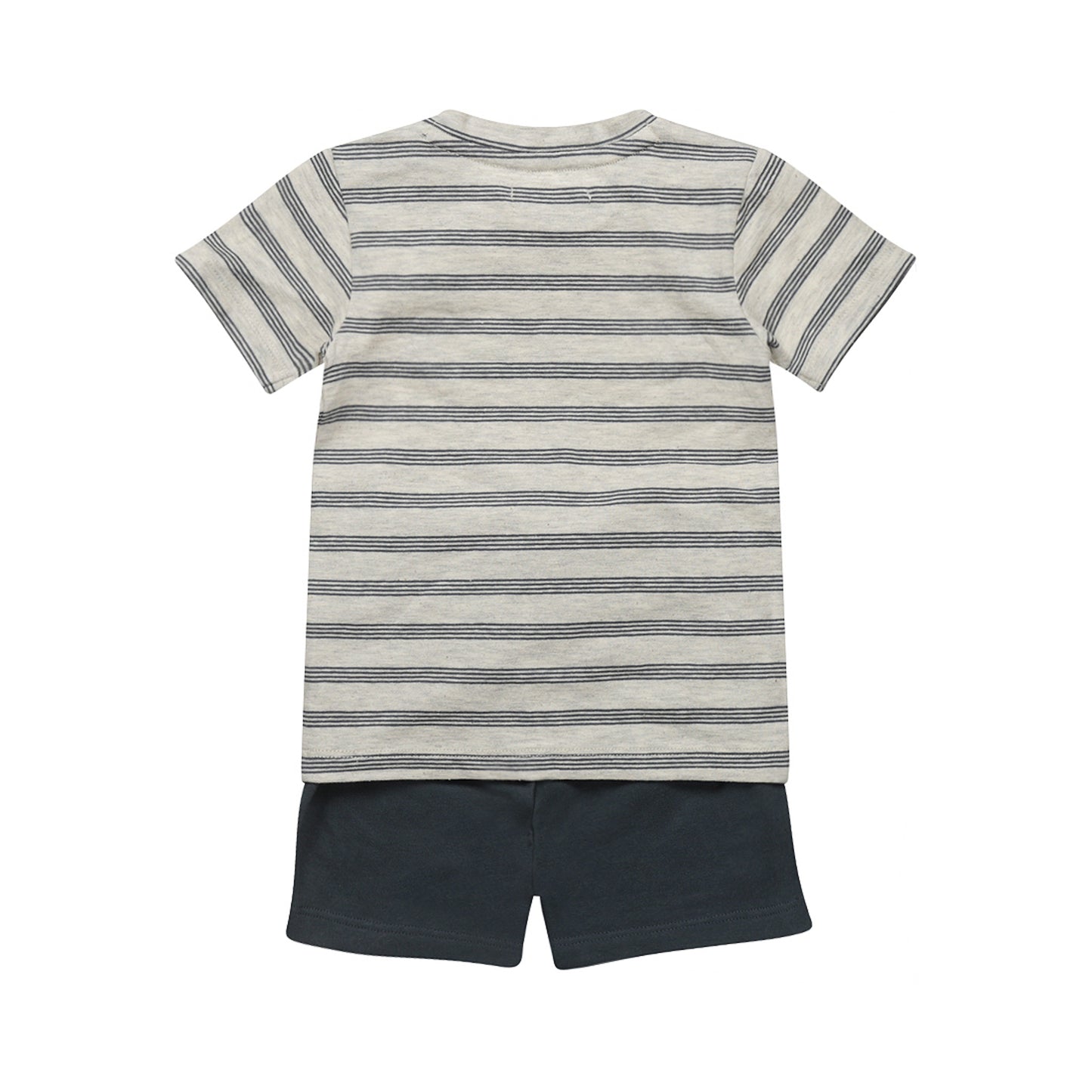 ベビー服セット 2 pce babysuit ss (Steel blue)