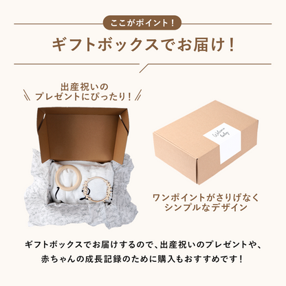 マンスリー　ウィークリー　フォトブランケット-ギフトBOX入り-